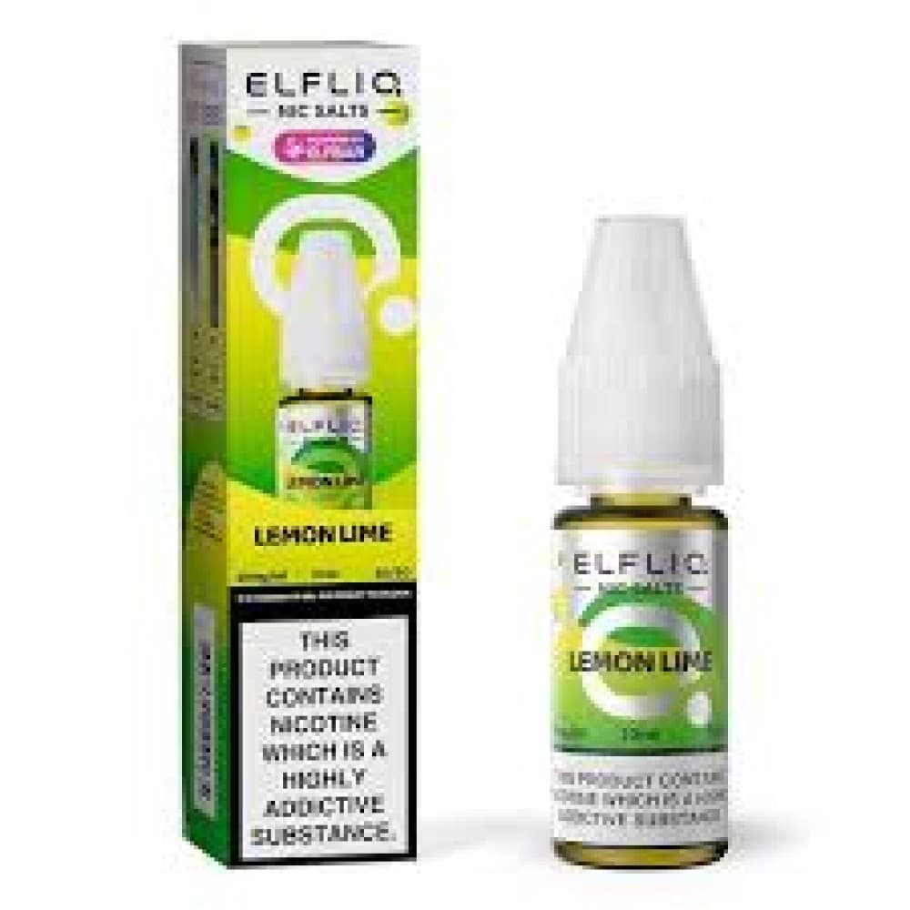 Lemon Lime / 10mg Elf Bar Elfliq 10ml Nic Salt - Box of 10