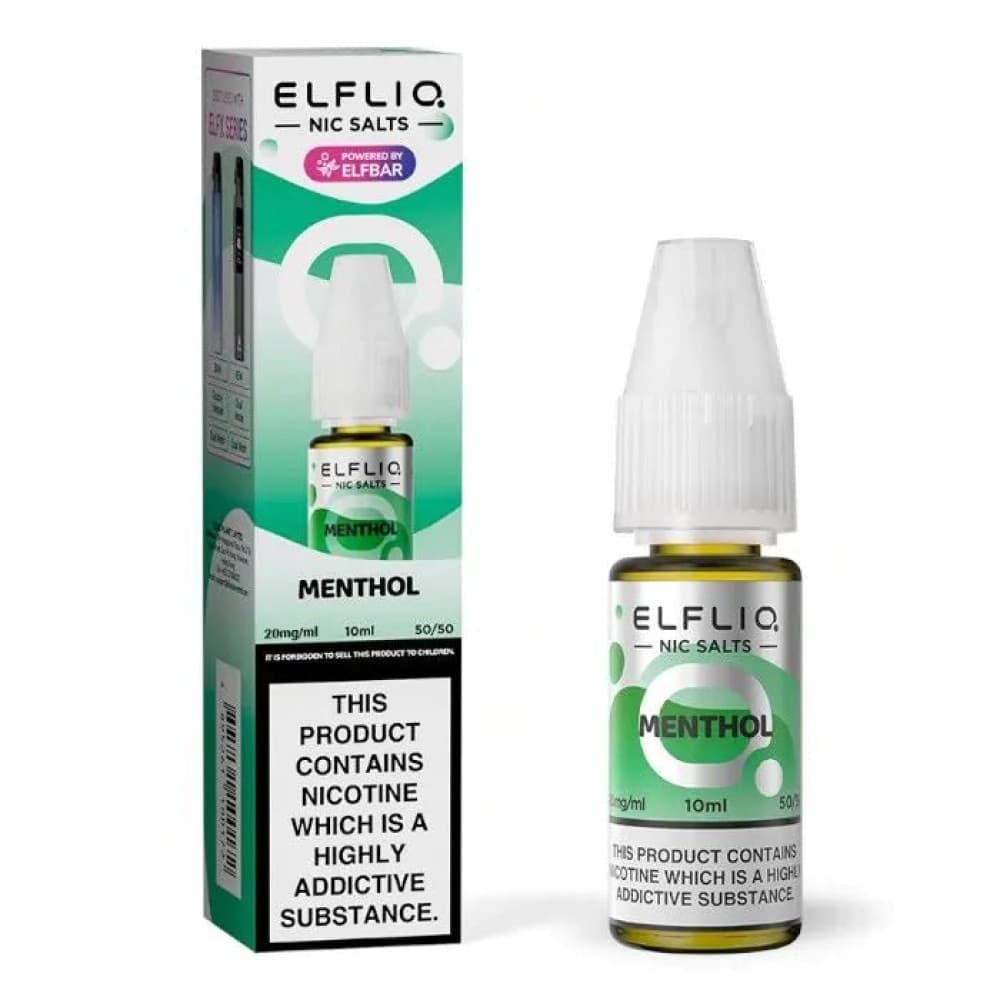 Menthol / 10mg Elf Bar Elfliq 10ml Nic Salt - Box of 10
