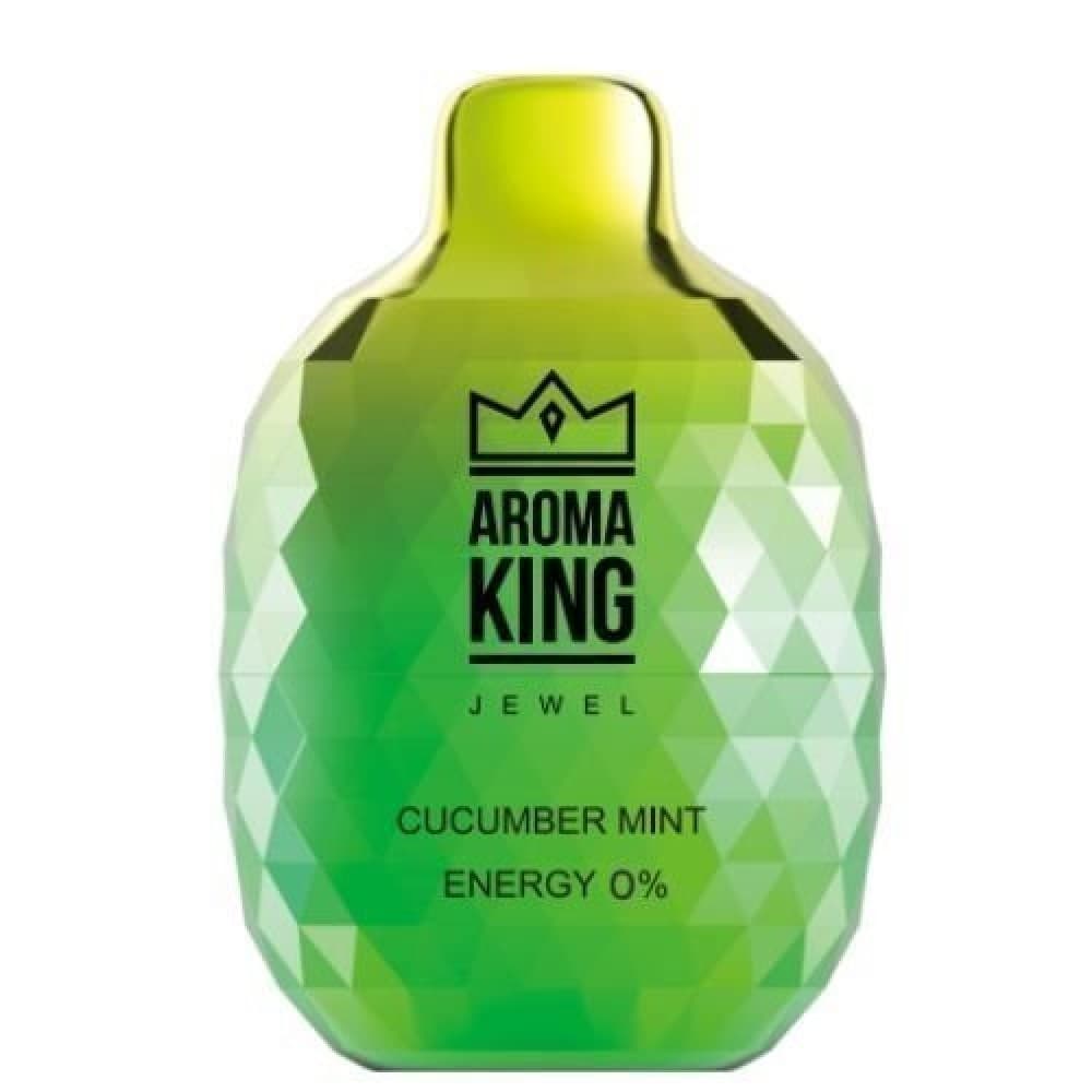 Cucumber Mint Energy Aroma King Jewel 8000 Vape Pod - 0mg
