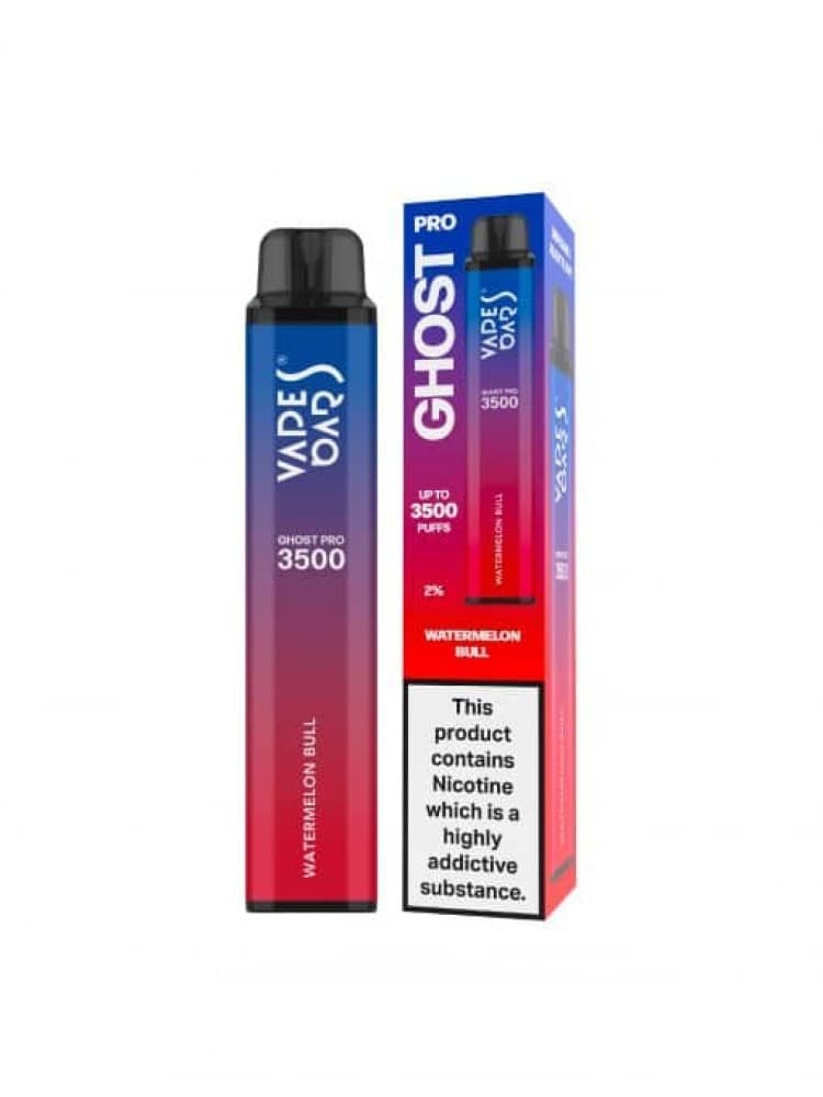 Watermelon Bull Vape Bar Ghost Pro 3500 Vape Pod Kit - Box of 10