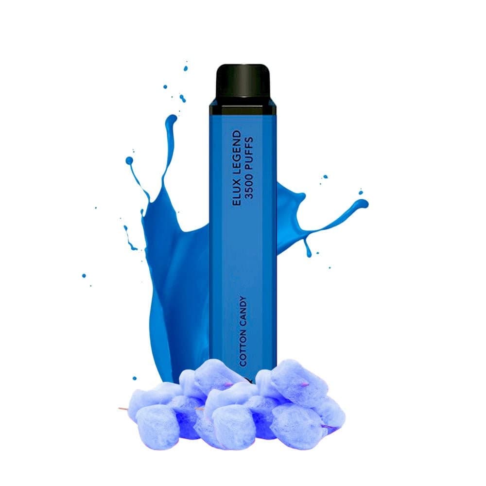 Cotton Candy 0% Elux Legend 3500 Puffs Vape Pod Kit - Box of 10