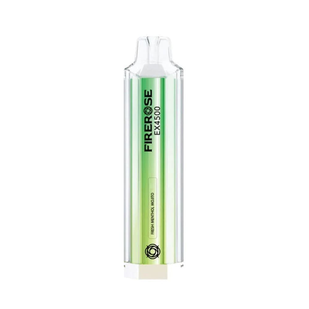 Fresh Menthol Mojito Firerose EX4500 Prefilled Vape Kit - Box of 10