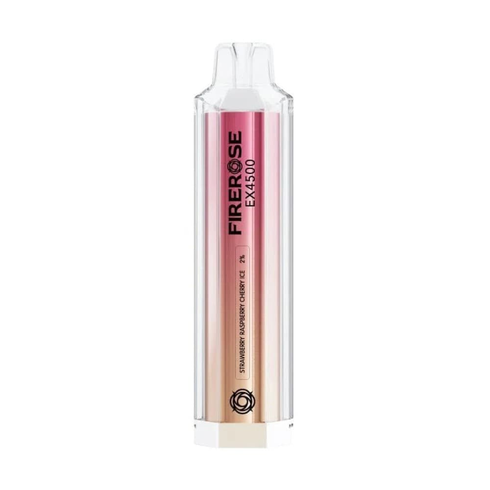 Strawberry Raspberry Cherry Ice Firerose EX4500 Prefilled Vape Kit - Box of 10