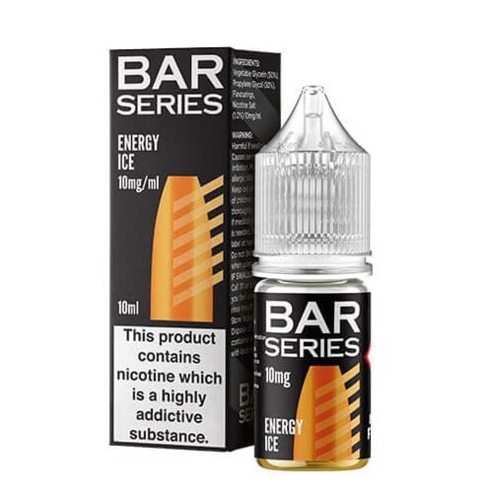 Energy Ice / 10MG Bar Series E-Liquid Nic Salt 10ml- Pack of 10