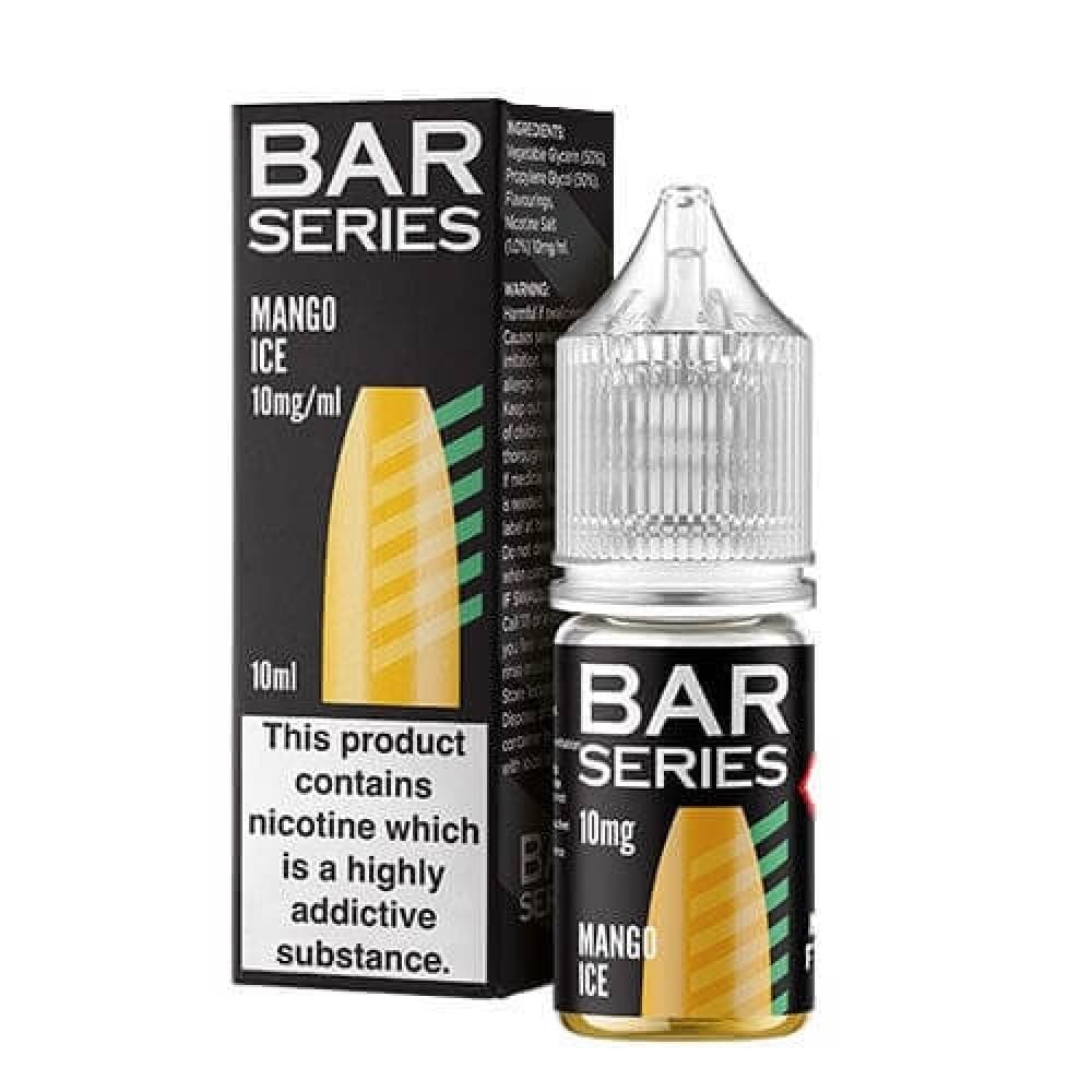 Mango Ice / 10MG Bar Series E-Liquid Nic Salt 10ml- Pack of 10