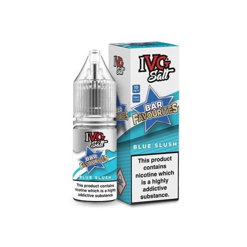 Blue Slush / 10MG IVG Salt Bar Favourite 10ml E Liquid- Pack Of 10