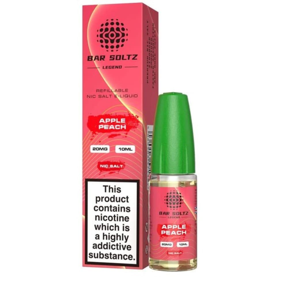 Apple Grape Ice / 10MG Bar Soltz Legend E-liquids Nic Salts 10ml- Box of 10