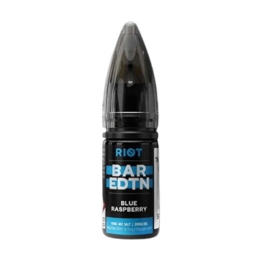 Blue Raspberry Riot Squad Bar Edition E-liquids Nic Salt 10ml- Box of 10