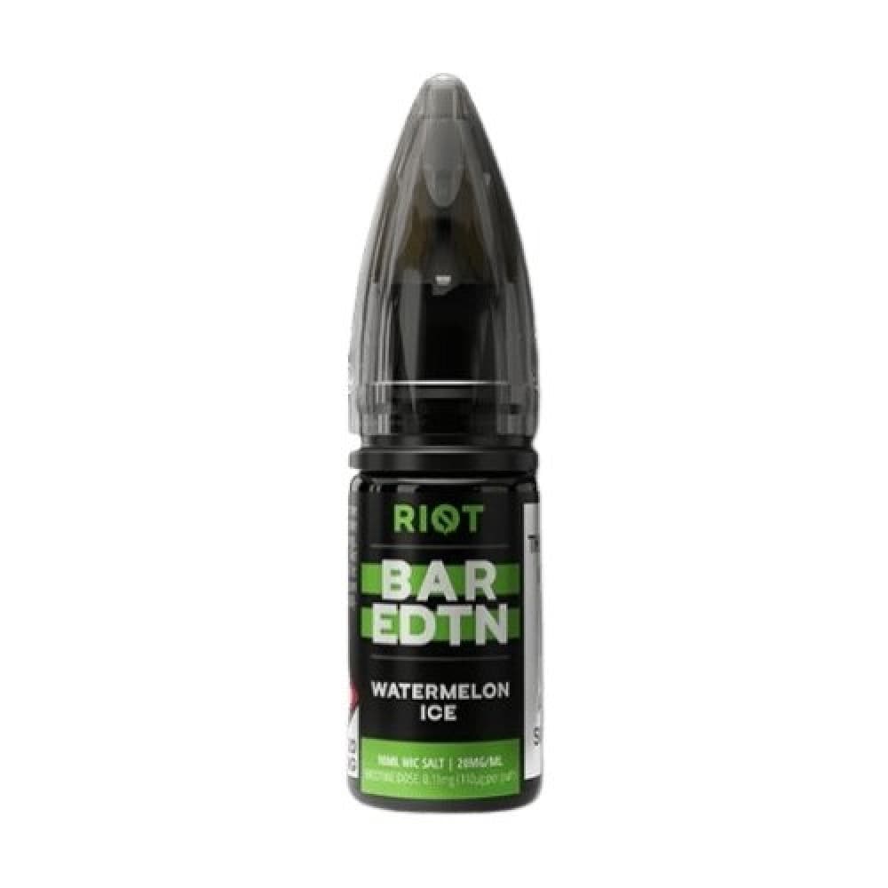 Watermelon Ice Riot Squad Bar Edition E-liquids Nic Salt 10ml- Box of 10
