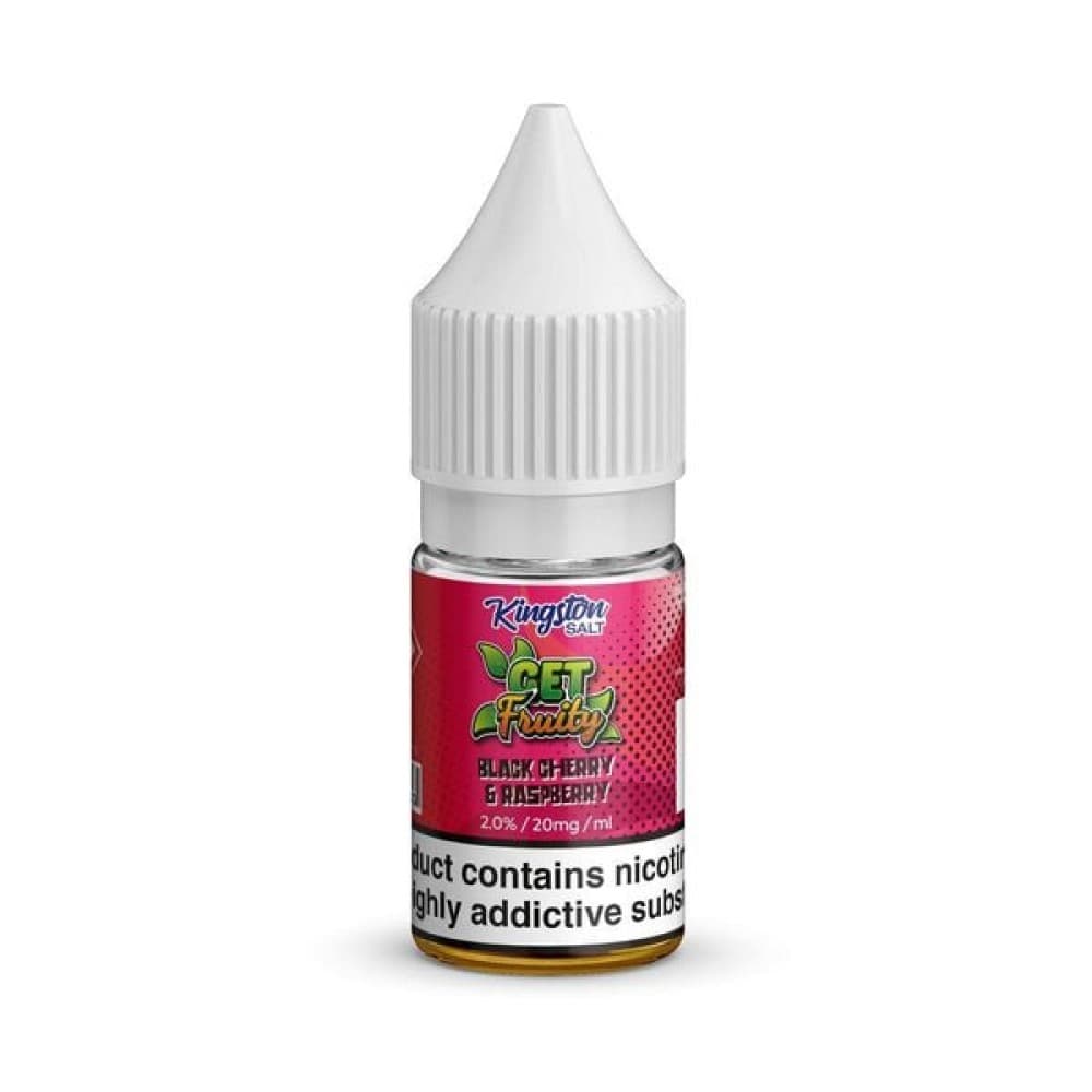 Blackcherry & Raspberry Kingston Salt Get Fruity Nic Salt - 10ml - Box of 10