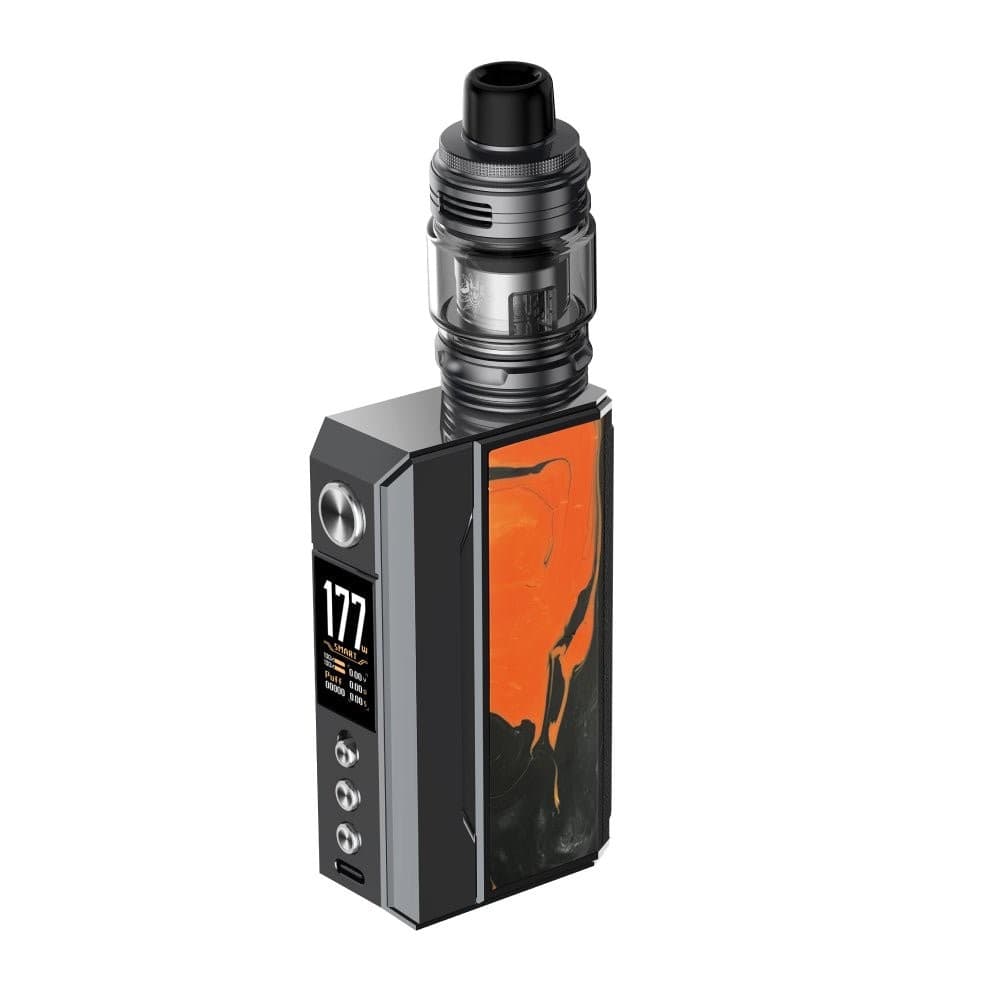 Gunmetal + Tropical Orange Drag 4 Vape Kit