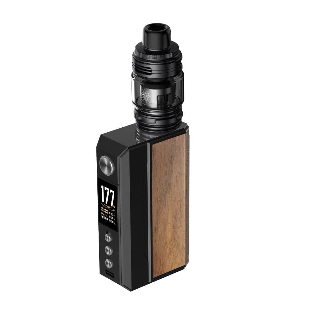 Black + Walnut Drag 4 Vape Kit