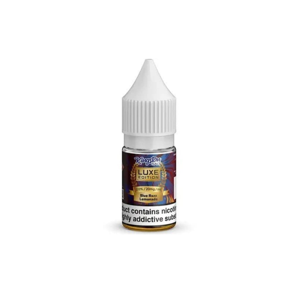 Blue Razz Lemonade Kingston Salt Luxe Edition E-Liquids Nic Salt-10ml- Box of 10