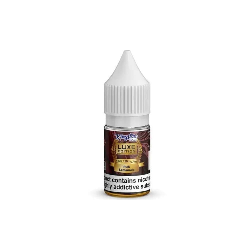 Pink Lemonade Kingston Salt Luxe Edition E-Liquids Nic Salt-10ml- Box of 10