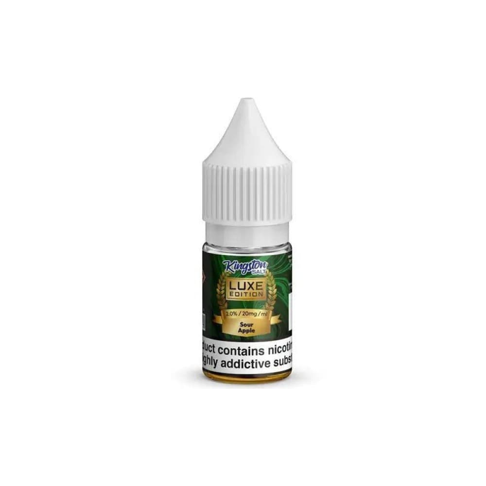 Sour Apple Kingston Salt Luxe Edition E-Liquids Nic Salt-10ml- Box of 10
