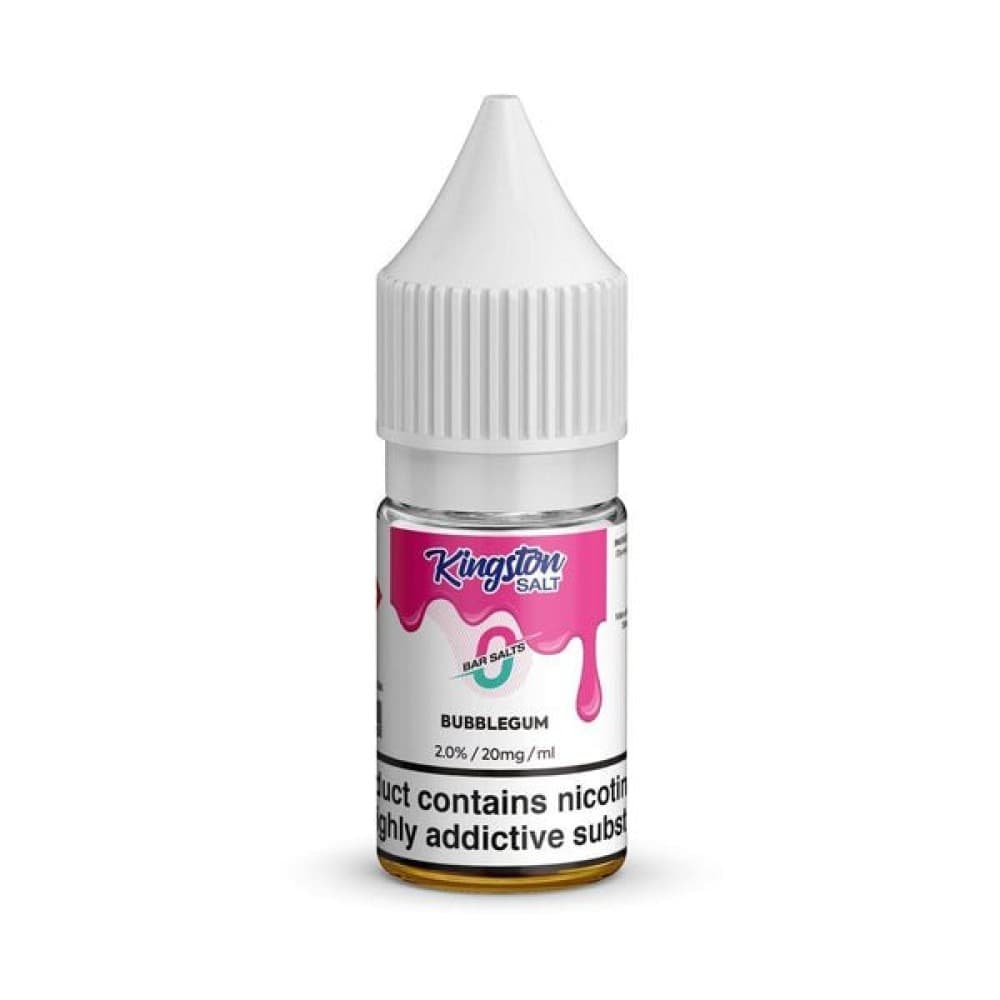 Bubblegum Kingston Salt Bar Salt E-Liquid Nic Salt-10ml- Box of 10