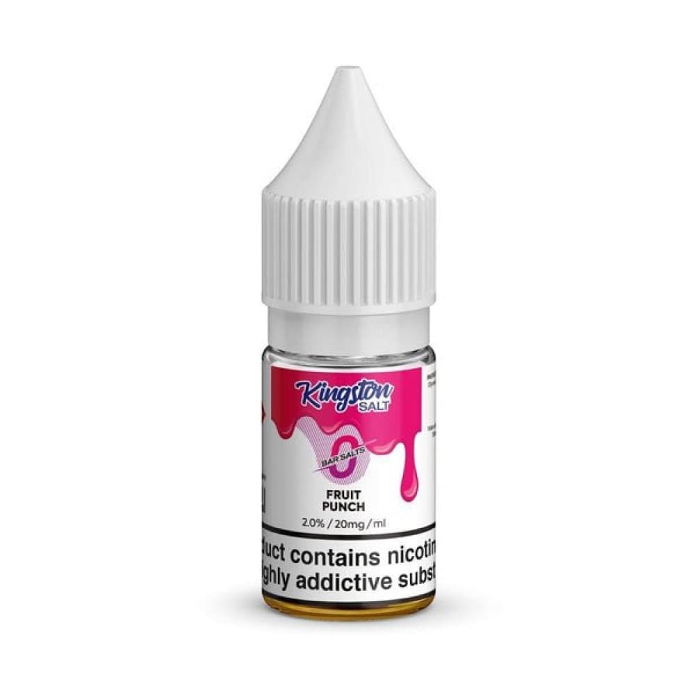 Fruit Punch Kingston Salt Bar Salt E-Liquid Nic Salt-10ml- Box of 10