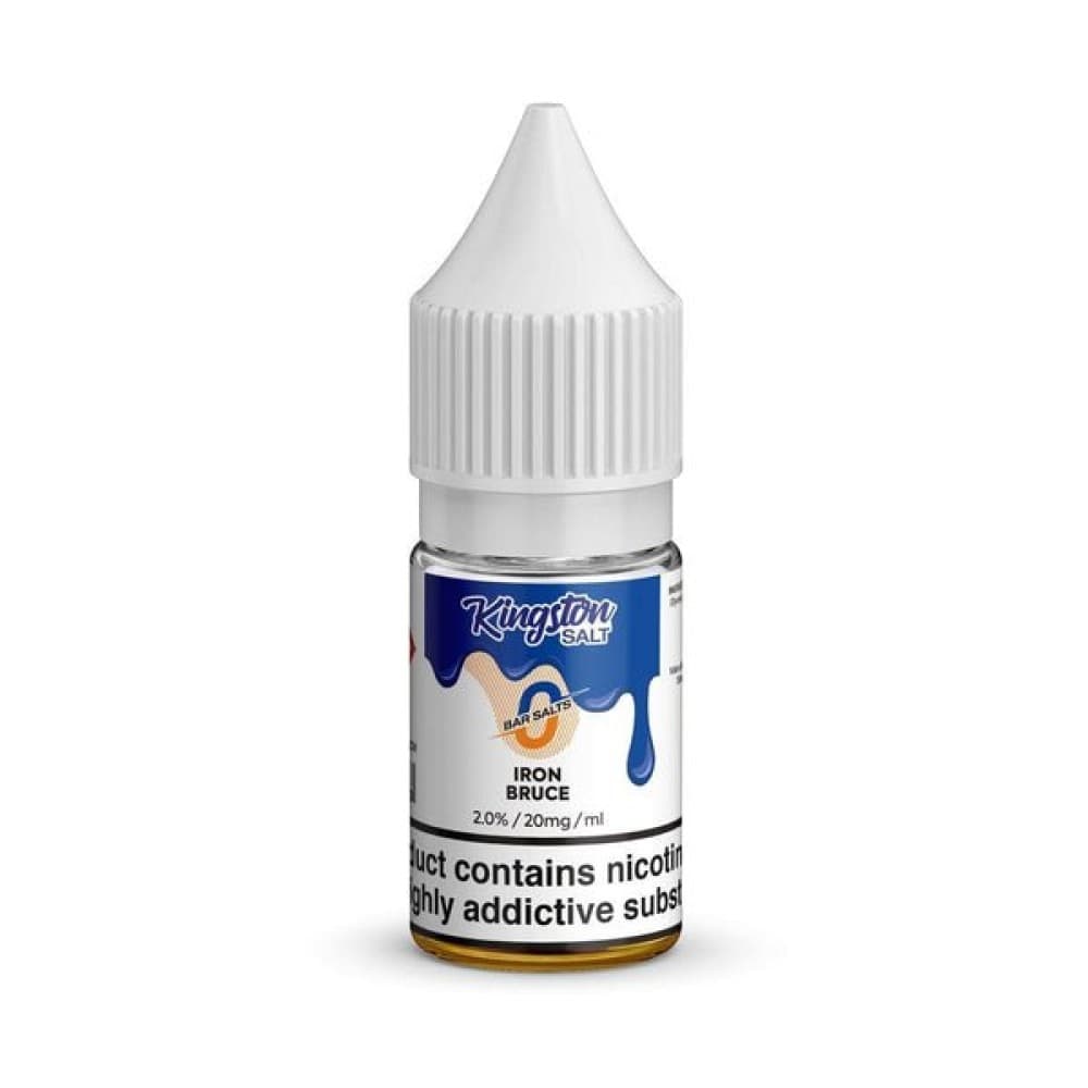 Iron Bruce Kingston Salt Bar Salt E-Liquid Nic Salt-10ml- Box of 10