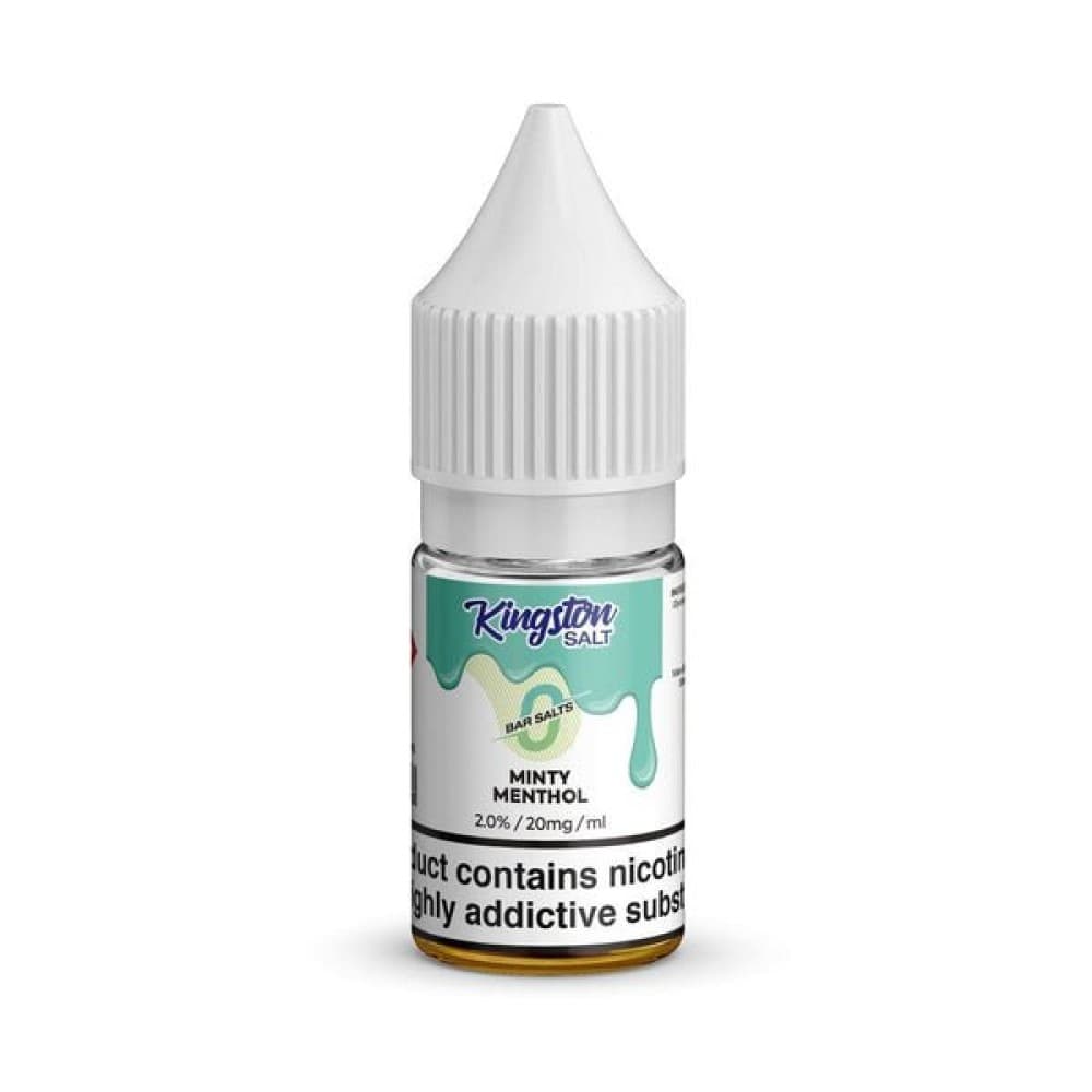Minty Menthol Kingston Salt Bar Salt E-Liquid Nic Salt-10ml- Box of 10