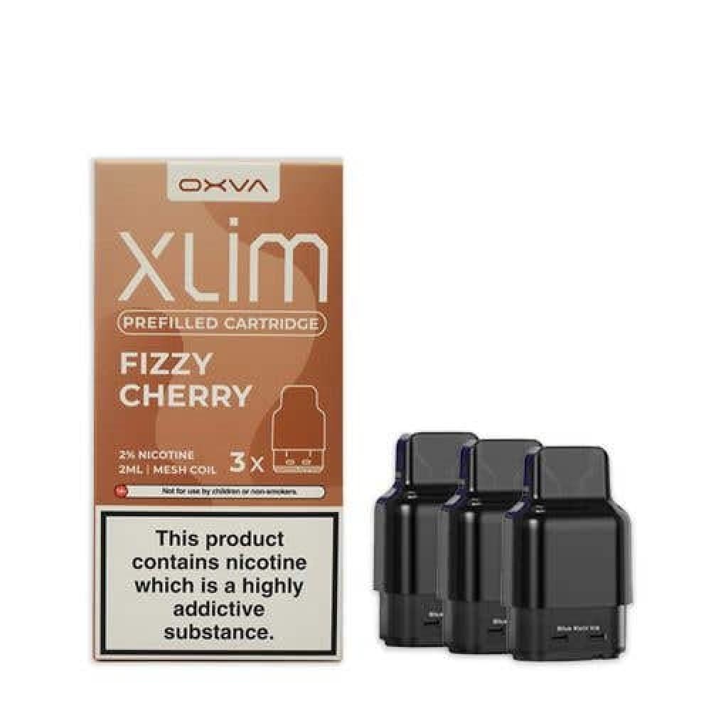 Fizzy Cherry Oxva Xlim Prefilled E-liquid Pods Cartridges - Pack of 3